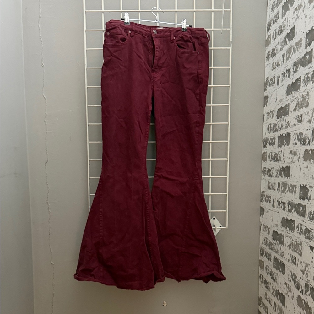 Shyanne Maroon Trousers
